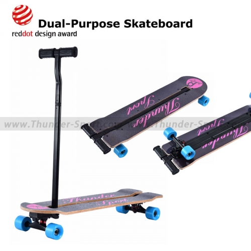Dual-Purpose skateboard